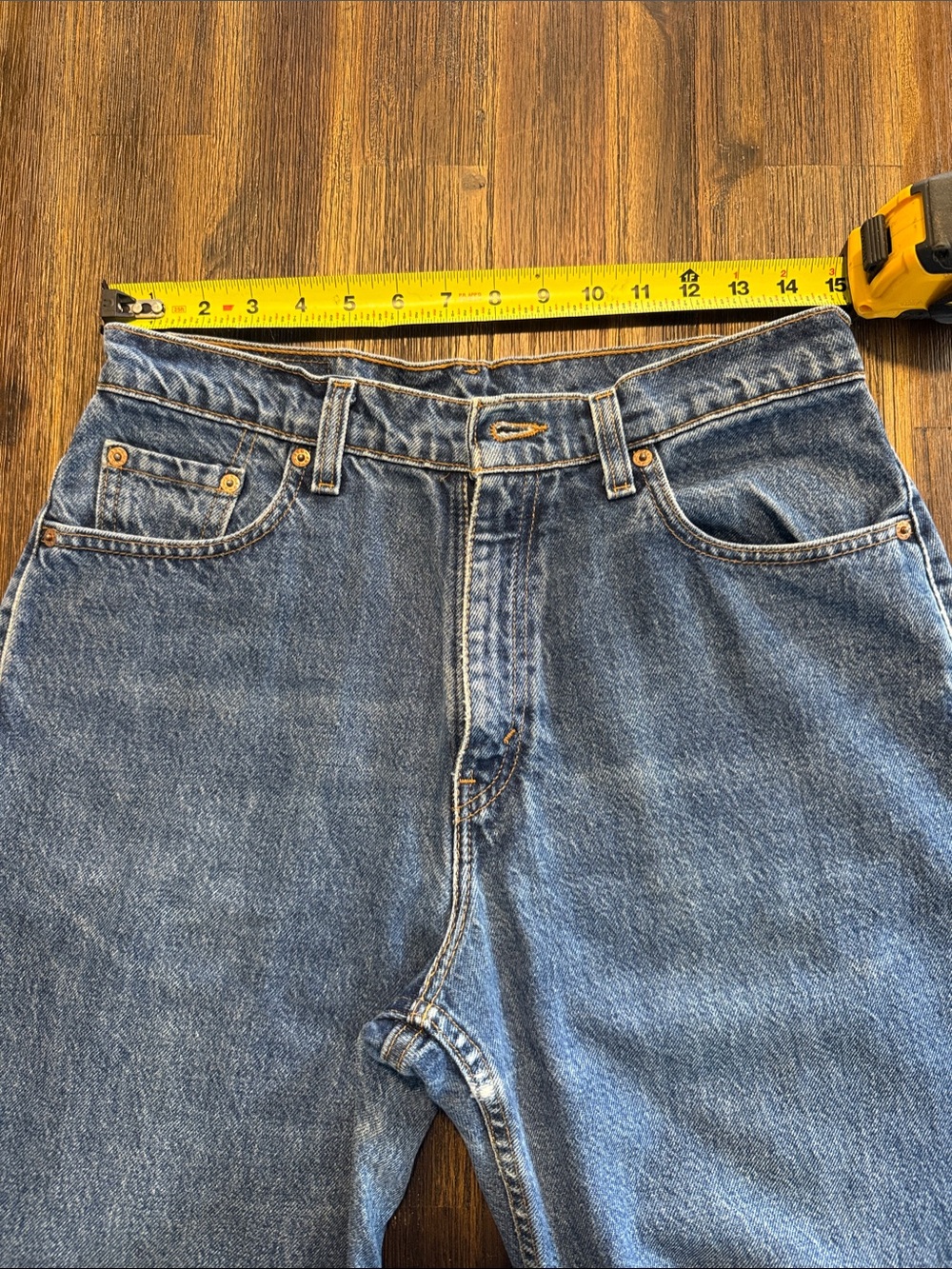 Women’s 560 Levi's Straight Leg Blue Denim Jeans